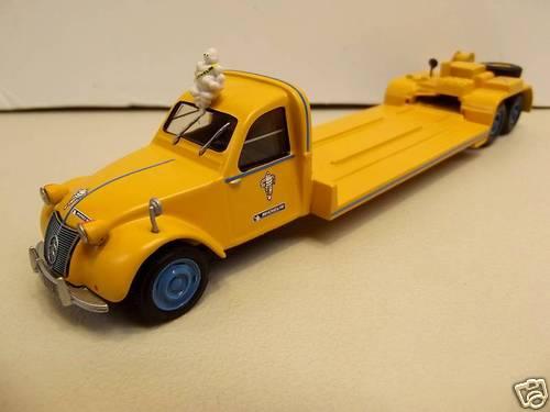 Citroën 2 CV 6 roues porte auto