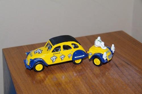 Citroën 2 CV+Remorque