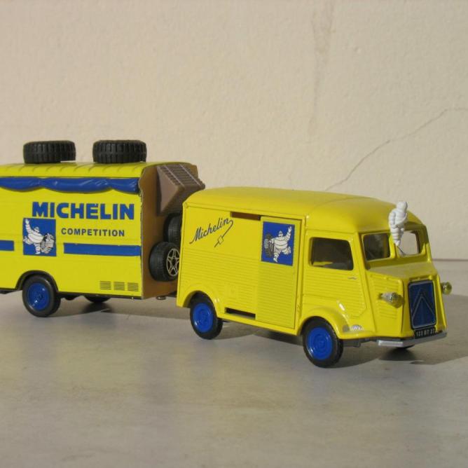 Citroën Type HY + remorque