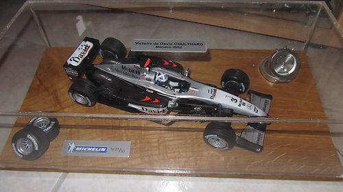 Coffret Coulthard F1 Mc Laren Monaco 2002