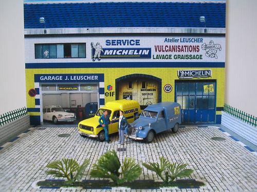 Diorama garage Citroën