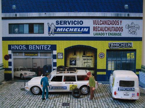 Diorama garage Citroën 