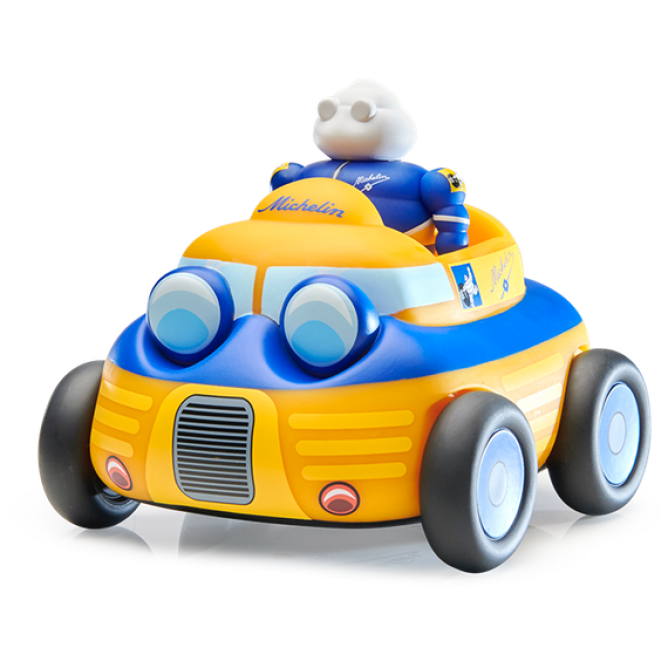 Voiture plastiques Bibendum 