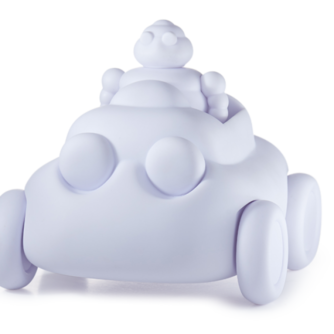 Voiture plastiques Bibendum 