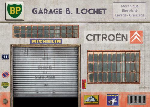 Façade de garage 